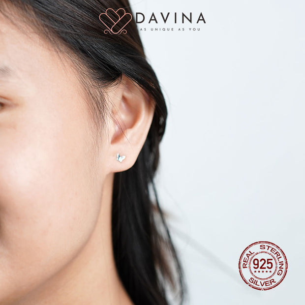 DAVINA Ladies Monita Earrings Sterling Silver 925