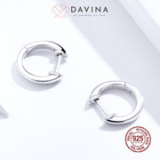 DAVINA Ladies Cassie Earrings Silver Color S925