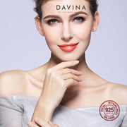 DAVINA Ladies Avery Earrings Rose Gold Color S925