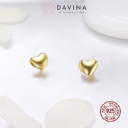 DAVINA Ladies Avery Earrings Gold Color S925