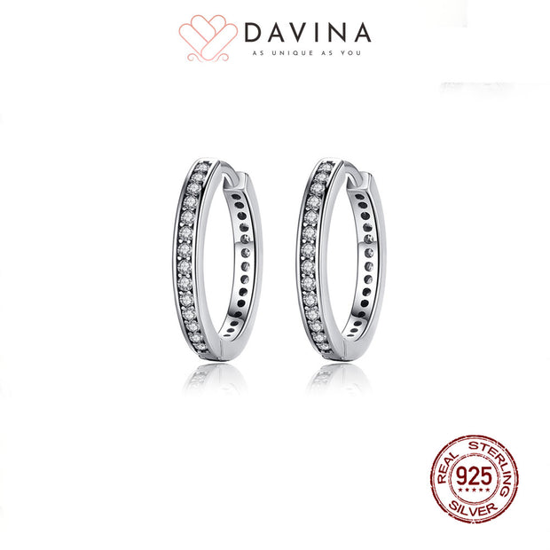 DAVINA Ladies Remi Earrings Sterling Silver 925