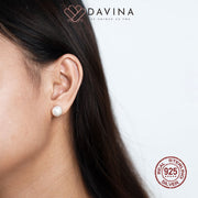 Davina Ladies Nayra Earrings Silver Color S925