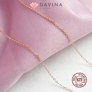 DAVINA Ladies Vonnie Necklace Silver Color S925