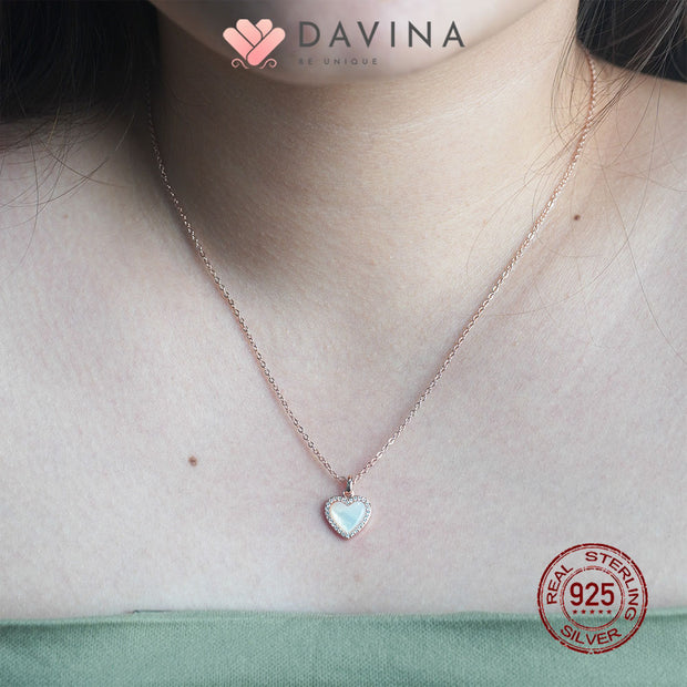 DAVINA Ladies Vonnie Necklace Silver Color S925