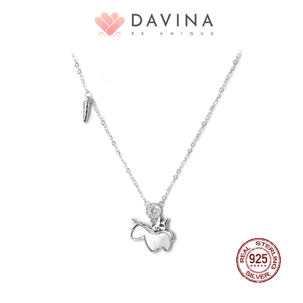 DAVINA Ladies Cheerile Necklace Sterling Silver 925