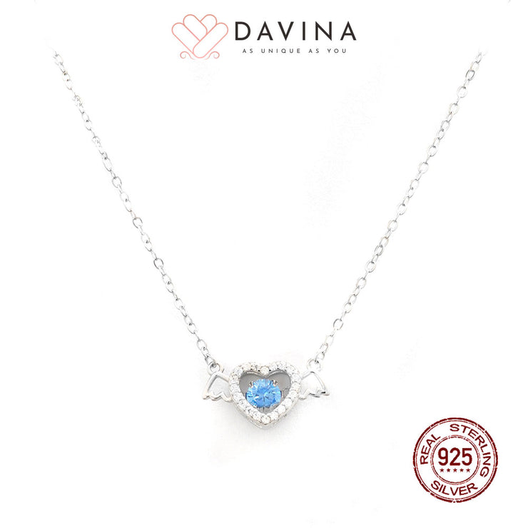 DAVINA Ladies Lovelyn Necklace Silver Color S925