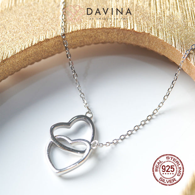 DAVINA Ladies Lovely Necklace Silver Color S925