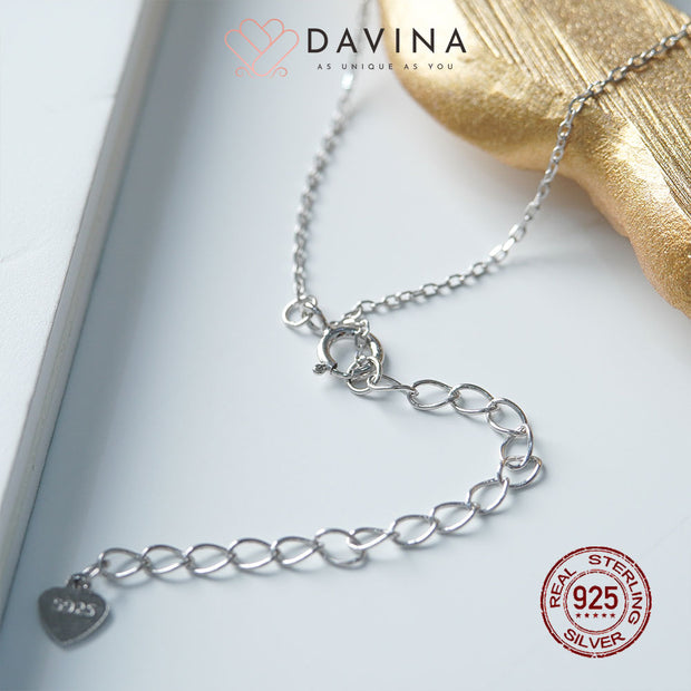 DAVINA Ladies Lovely Necklace Silver Color S925