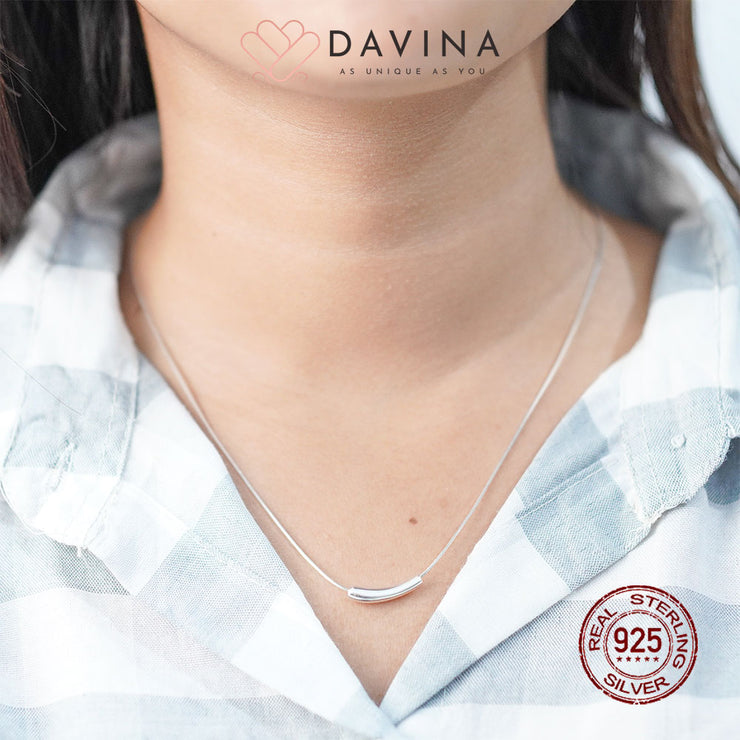 DAVINA Ladies Belona Necklace Sterling Silver 925