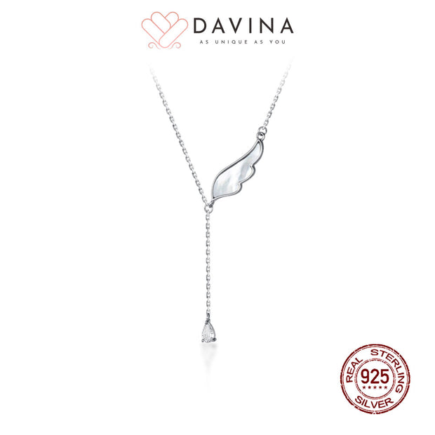 DAVINA Ladies Jeslyn Necklace Sterling Silver 925