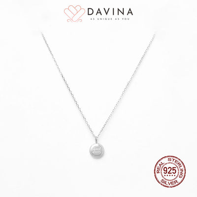 DAVINA Ladies Brisia Necklace Silver Color S925
