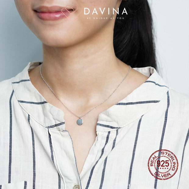 DAVINA Ladies Meira Necklace Sterling Silver 925