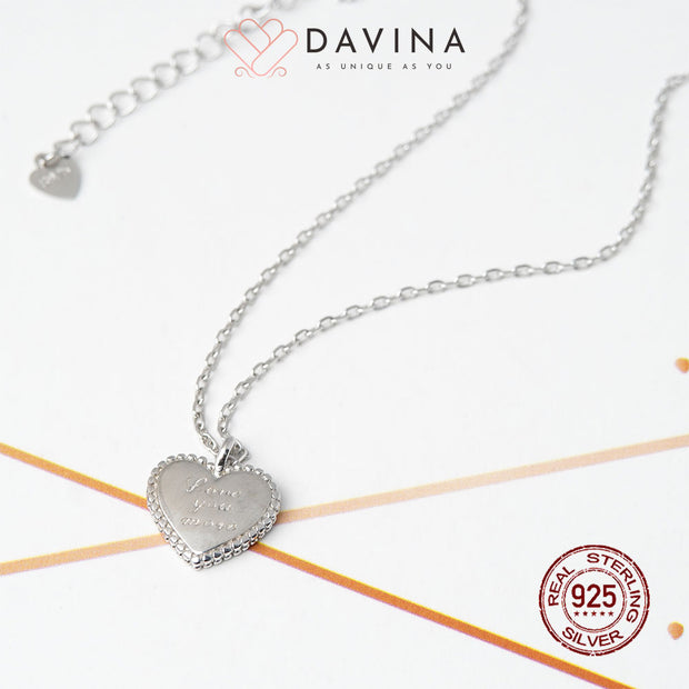 DAVINA Ladies Loven Necklace Sterling Silver 925