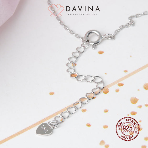 DAVINA Ladies Loven Necklace Sterling Silver 925