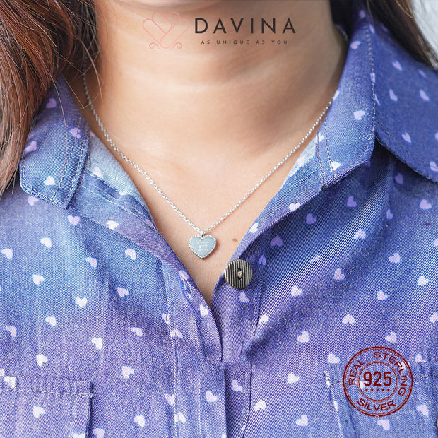 DAVINA Ladies Loven Necklace Sterling Silver 925