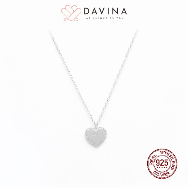 DAVINA Ladies Loven Necklace Sterling Silver 925