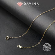 Davina Ladies Beatrix Necklace Gold Color S925