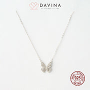 DAVINA Ladies Kyara Necklace Sterling Silver 925