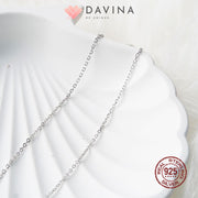 DAVINA Ladies Joyla Necklace Silver Color S925