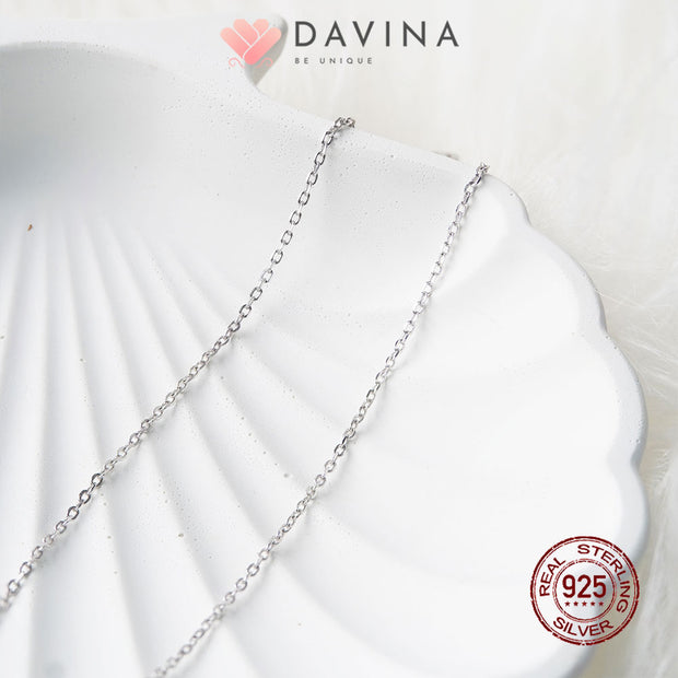 DAVINA Ladies Joyla Necklace Sterling Silver 925