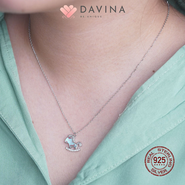 DAVINA Ladies Joyla Necklace Silver Color S925