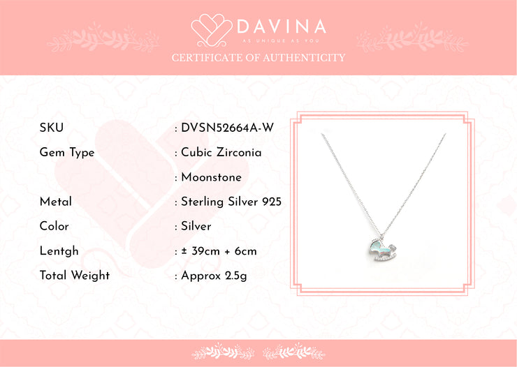 DAVINA Ladies Joyla Necklace Sterling Silver 925