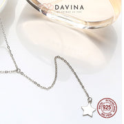 DAVINA Ladies Selina Necklace Silver Color S925