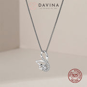 DAVINA Ladies Yara Necklace Sterling Silver 925