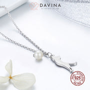 DAVINA Ladies Naomi Necklace Sterling Silver 925