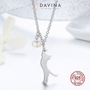 DAVINA Ladies Naomi Necklace Sterling Silver 925