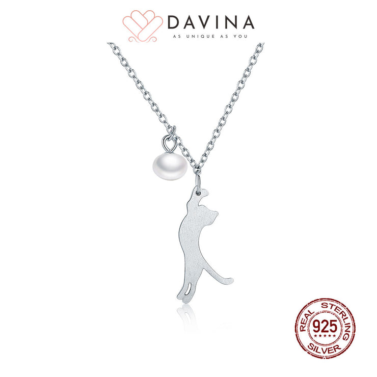 DAVINA Ladies Naomi Necklace Sterling Silver 925