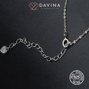 DAVINA Ladies Lynelle Necklace Silver Color S925