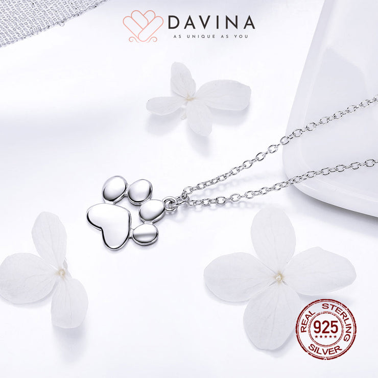 DAVINA Ladies Allison Necklace Sterling Silver 925