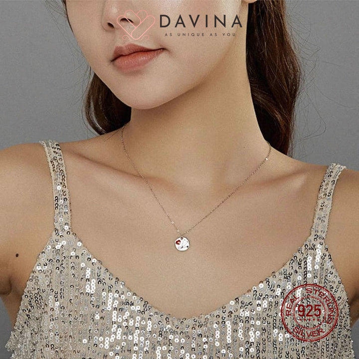 DAVINA Ladies Misha Necklace Sterling Silver 925