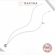 DAVINA Ladies Misha Necklace Silver Color S925