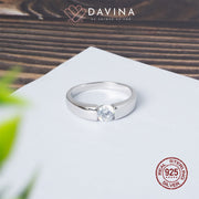 DAVINA Ladies Gilang Ring Silver Color S925