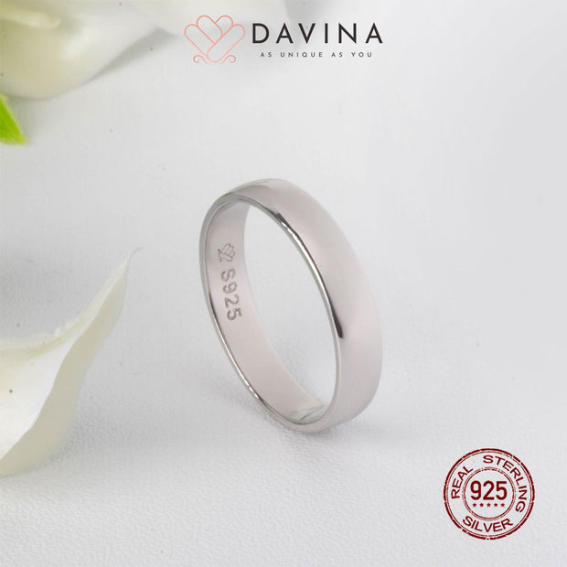 DAVINA Men Daven Ring Silver Color S925