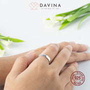 DAVINA Men Daven Ring Silver Color S925