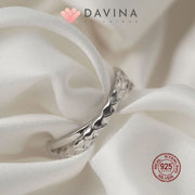 DAVINA Couple Frank Fierra Rings Silver Color S925