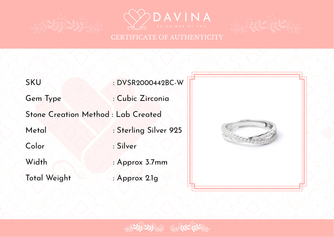 DAVINA Couple Frank Fierra Rings Sterling Silver 925