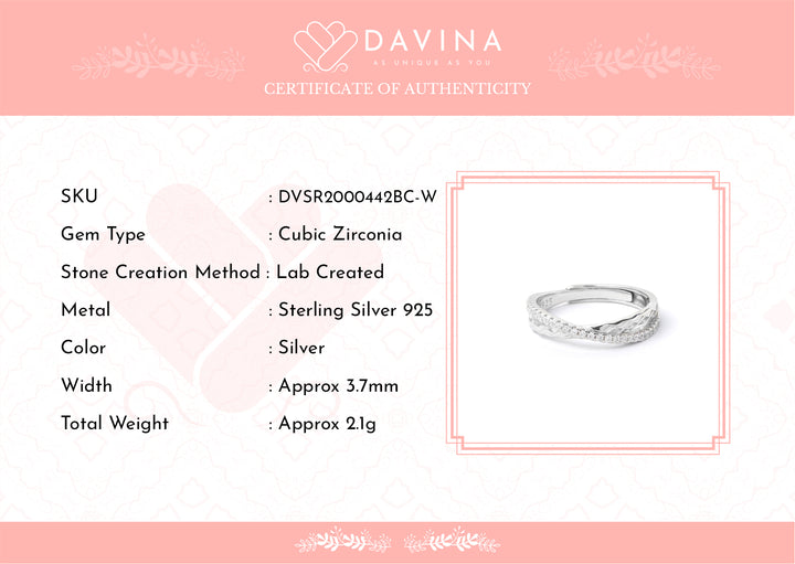 DAVINA Couple Frank Fierra Rings Sterling Silver 925