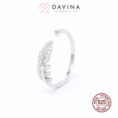 DAVINA Ladies Aurell Ring Silver Color S925