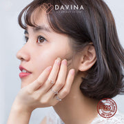 DAVINA Ladies Zodiac Ring Silver Color S925