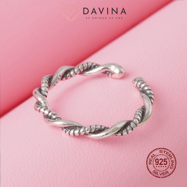 DAVINA Ladies Adara Ring Sterling Silver 925