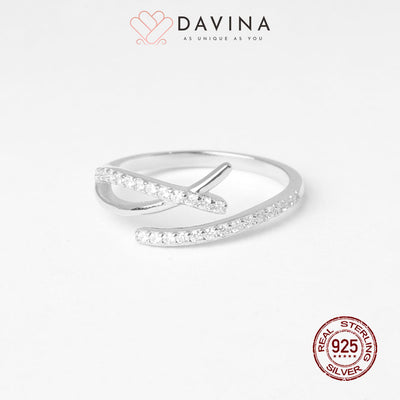 DAVINA Ladies Ziva Ring Sterling Silver 925