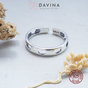 DAVINA Ladies Anissa Ring Silver Color S925