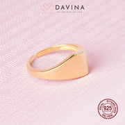 DAVINA Ladies Abira Ring Gold Color S925