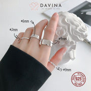 DAVINA Ladies Catalina Ring Sterling Silver 925