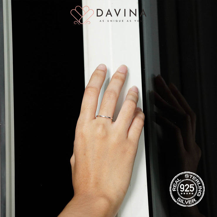 DAVINA Ladies Ilana Ring Sterling Silver 925