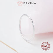 DAVINA Ladies Adele Ring Silver Color S925